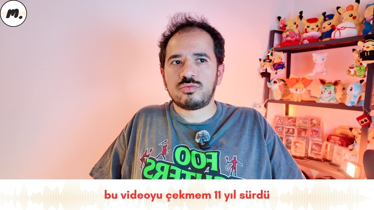 video thumbnail: "bu videoyu çekmem 11 yıl sürdü" (this video took me 11 years to make)